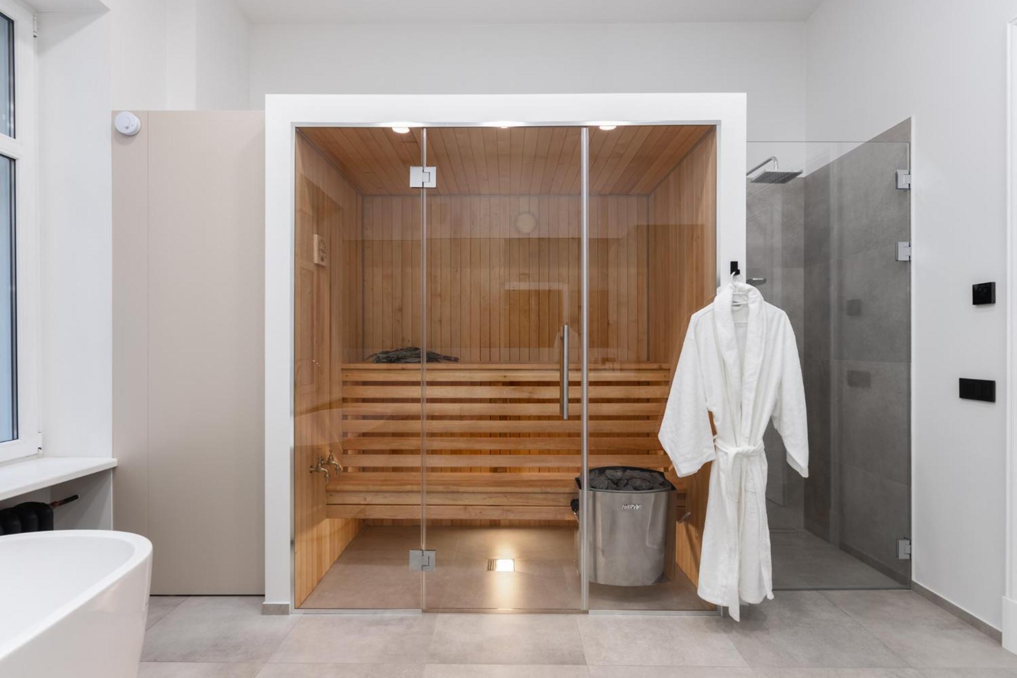 A++ Executive Apartment With Luxury Sauna Room Riga Oda fotoğraf